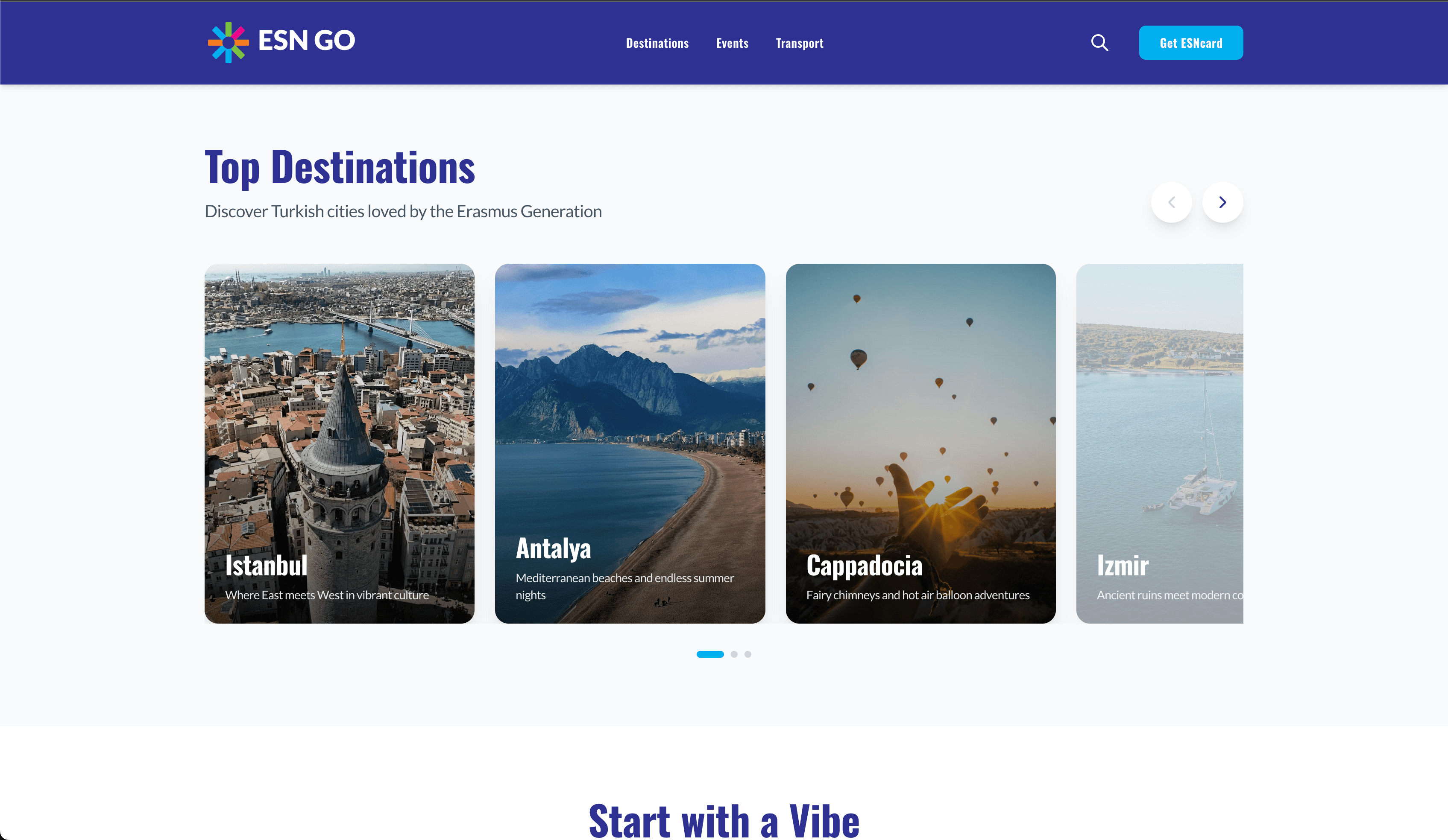 ESN GO — City Discovery & Events for Exchange Students in Türkiye screenshot 2